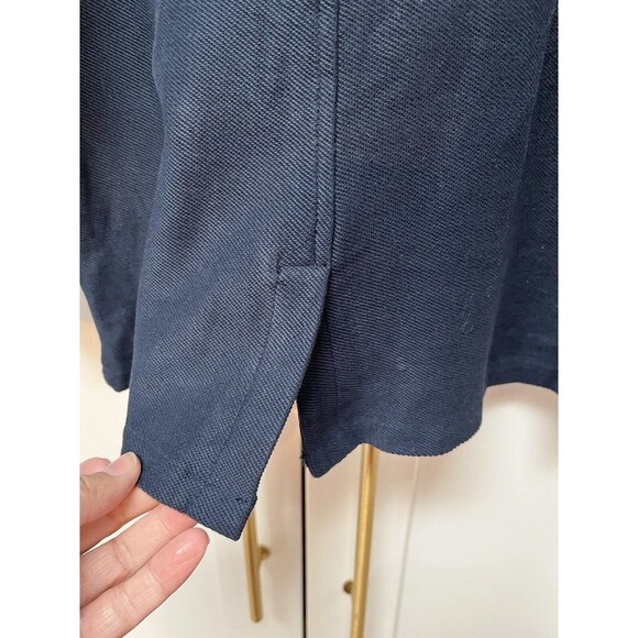 Gentleman Farmer Navy Blue Horse Embroidered Blazer Jacket Boy's Sz 6 Cotton - Picture 7 of 7